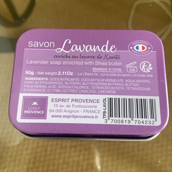 ✨Brand New✨ ESPRIT PROVENCE Luxury Lavender soap made in France. - Picture 4 of 4